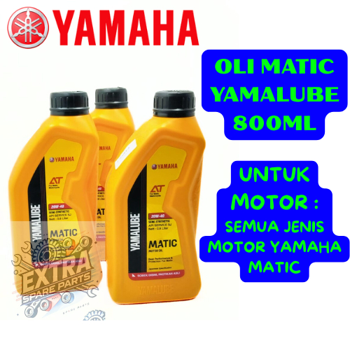 OLI MESIN YAMALUBE 800ML YAMAHA MATIC ORIGINAL YAMAHA OLI YAMALUBE ORI MOTOR MIO YAMAHA MATIC ASLI .