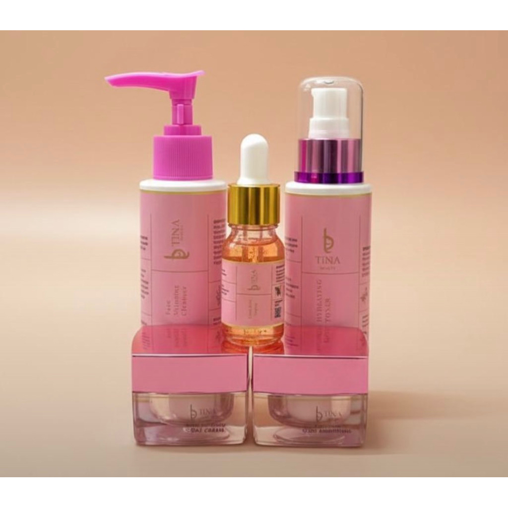 GAMBAR SKINCARE TINA BEAUTY PAKET PINKY