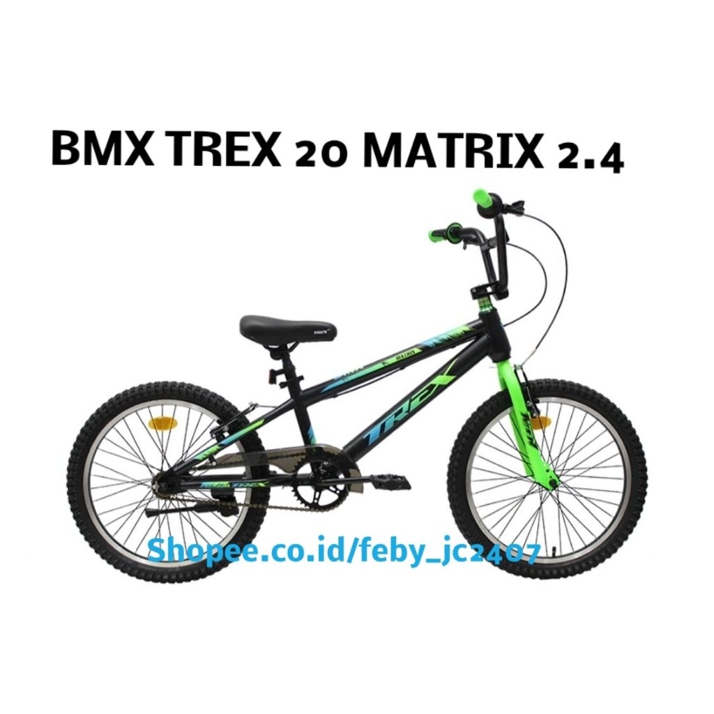 Trex Onyx matrix 2.4 20 x 2.125  Sepeda Bmx Ukuran 20 Inch Ban normal