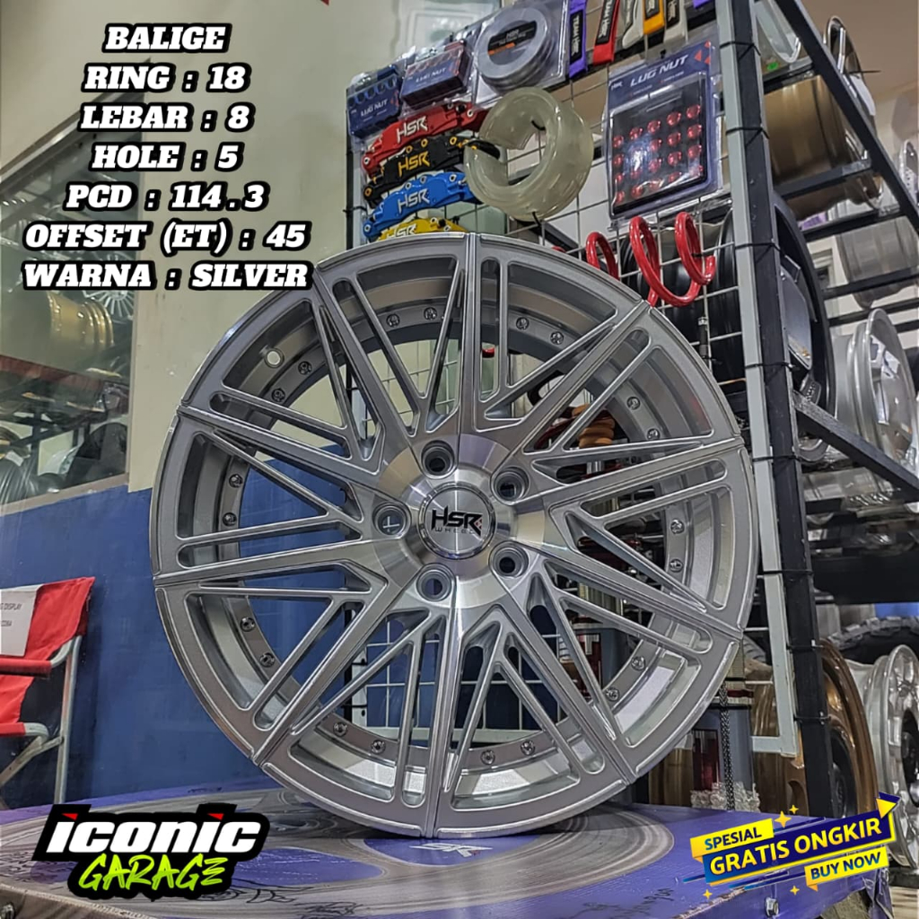 PELANG/VELG HSR BALIGE RING 18 UNTUK INNOVA. HRV. CRV. WRV