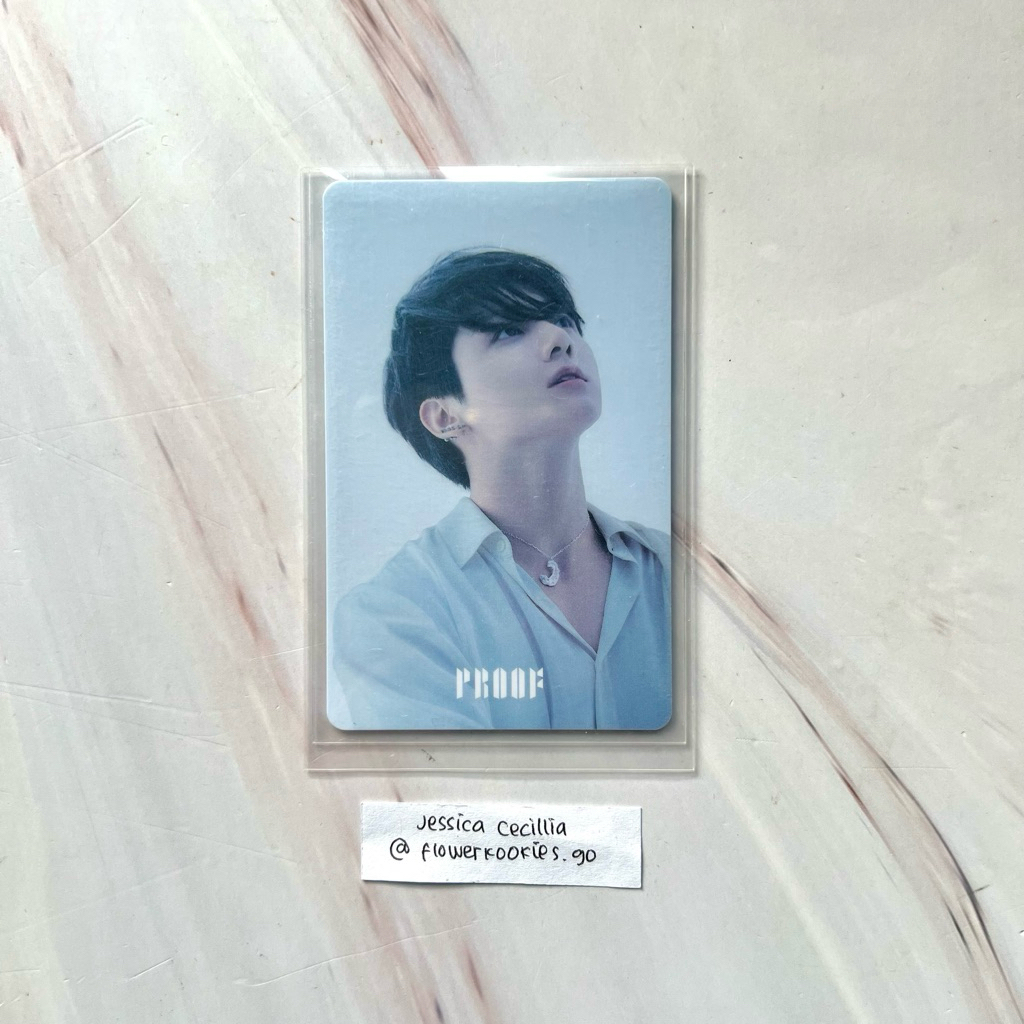 BTS JUNGKOOK PROOF HYBE INSIGHT LD LUCKYDRAW OFFICIAL