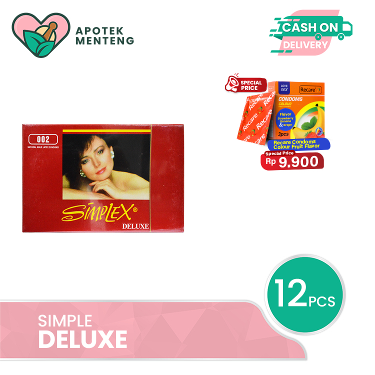 Kondom Simplex Deluxe - Isi 12