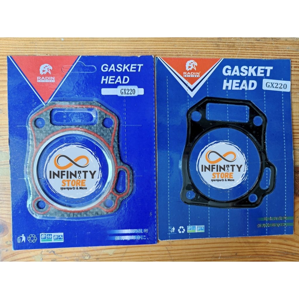 GX220 GX230 Gasket head - packing kop deksel Radin