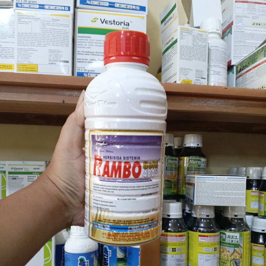 Herbisida Rambo gold 480SL 1L - Herbisida Sistemik 480sl