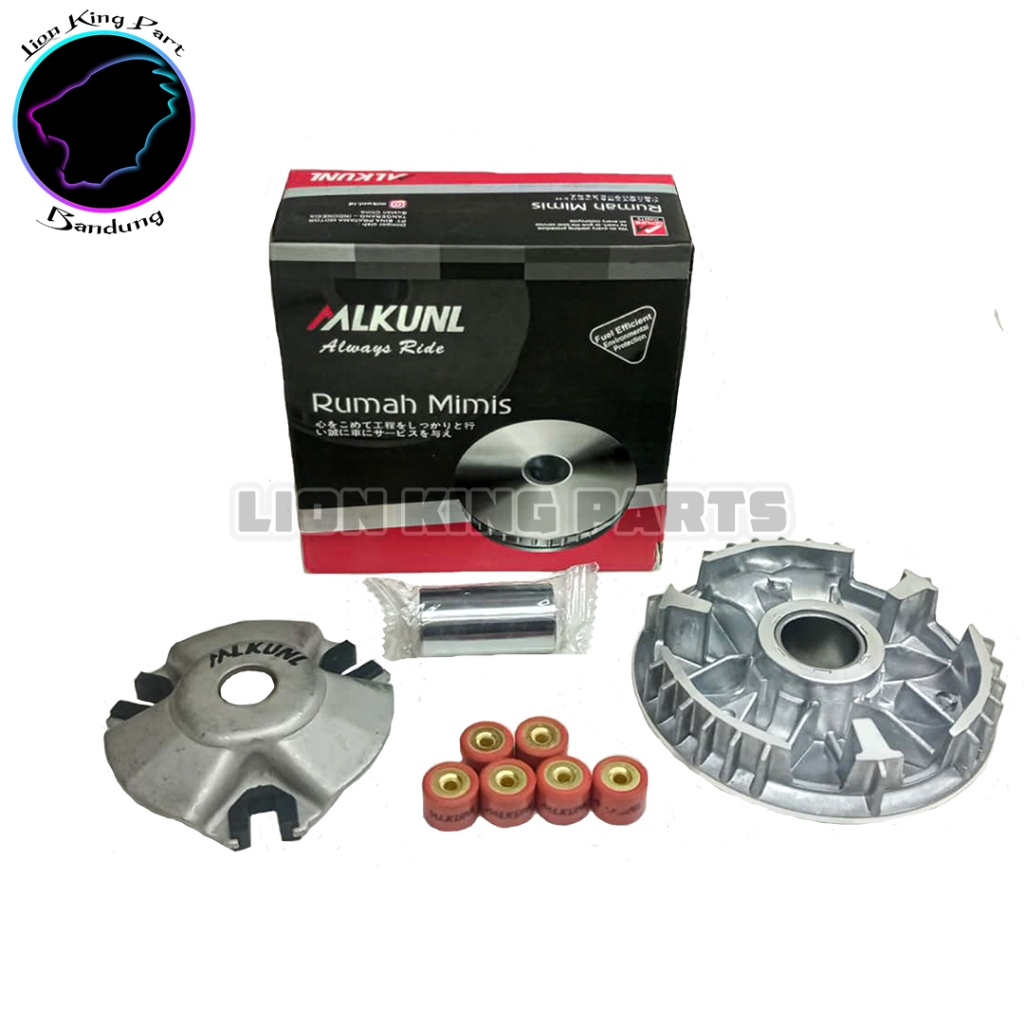 PULLY RUMAH ROLLER ASSY MIO J X RIDE 115 MIO GT MIO SOUL GT 1SET MLKUNL