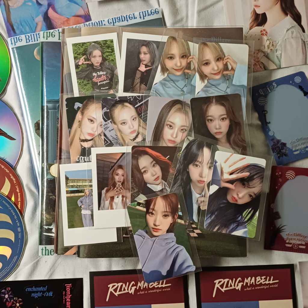 official ubah JNE billlie tbop the billage of perception album photocard pc poca moon sua haram haru