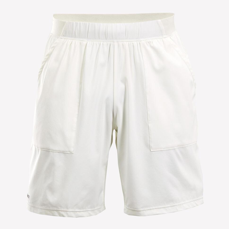 Decathlon ARTENGO Celana Pendek Tenis Pria Dry Berpori - Putih - 8755428