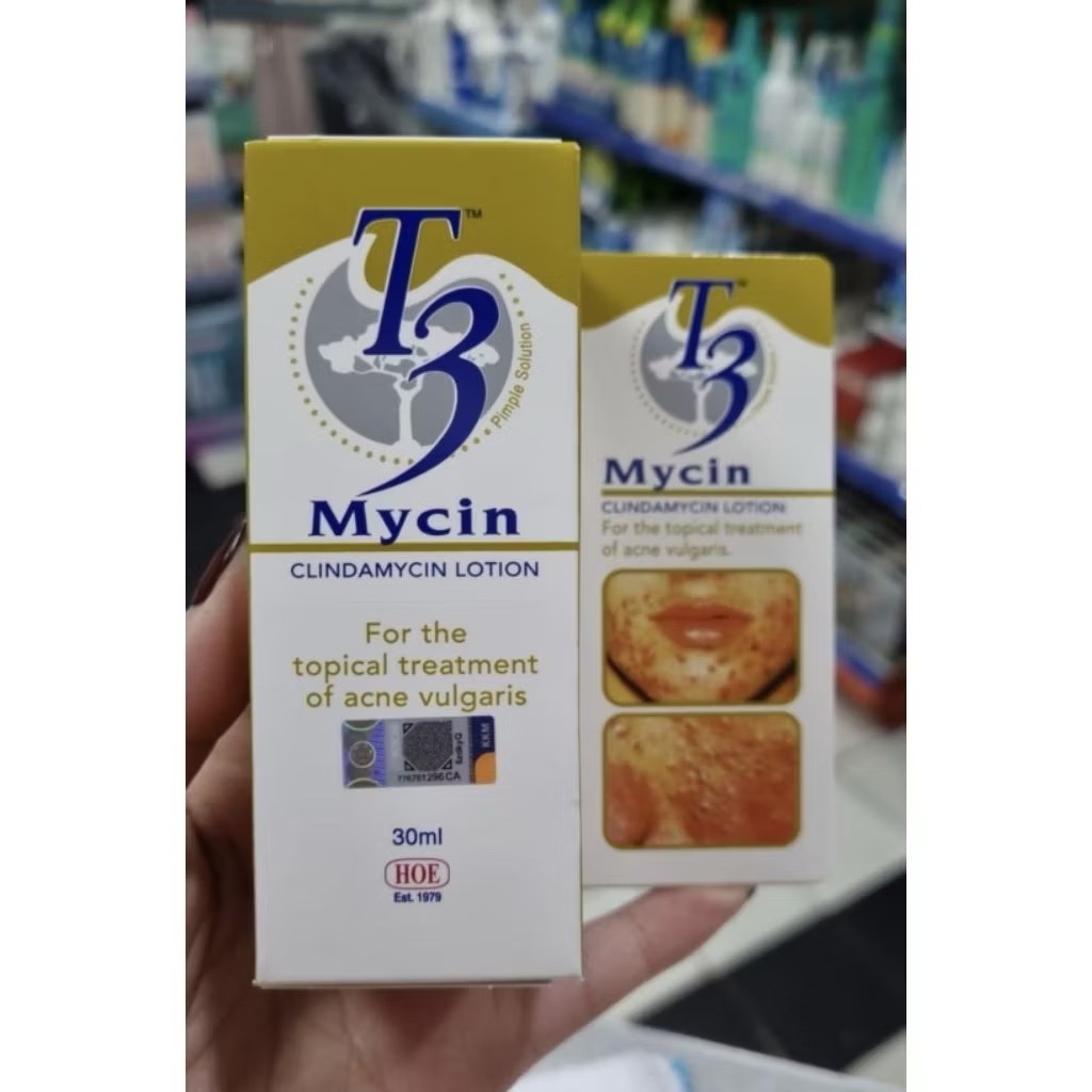 T3 MYCIN LOTION JERAWAT ORIGINAL MALAYSIA