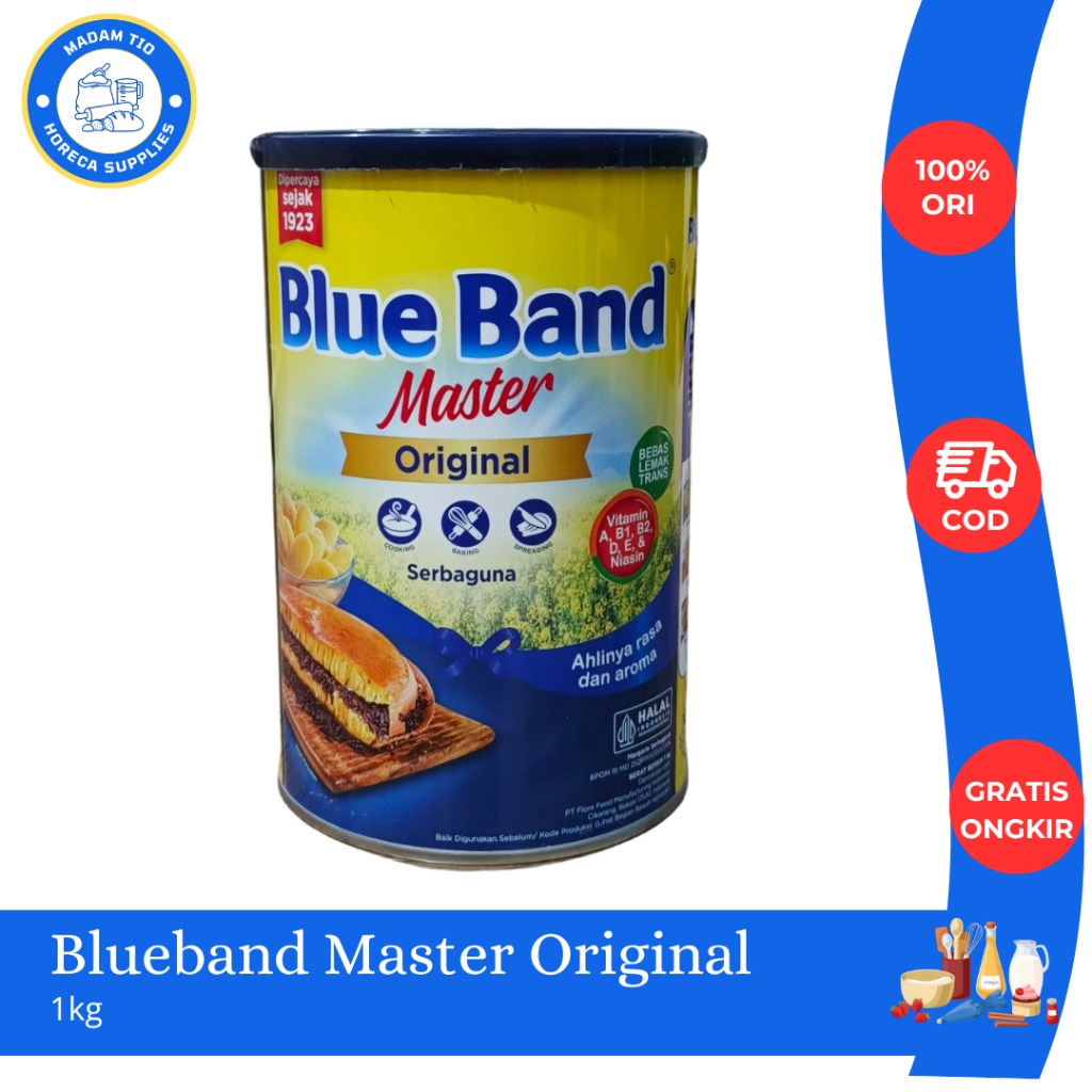 Blueband Master Original Kaleng 1kg