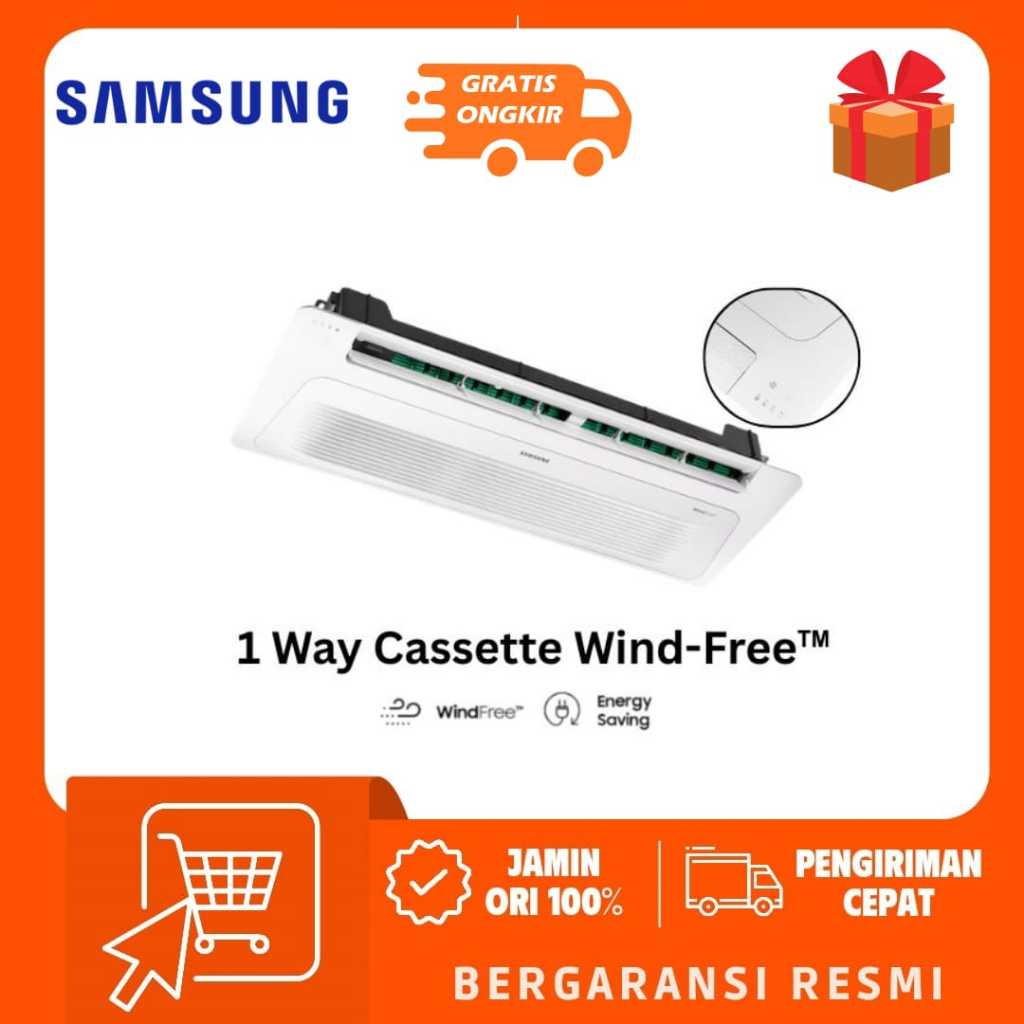 SAMSUNG AC Cassette WindFree (1-way Flow) Inverter AC035FE1D 1.5 PK (1 Phase)
