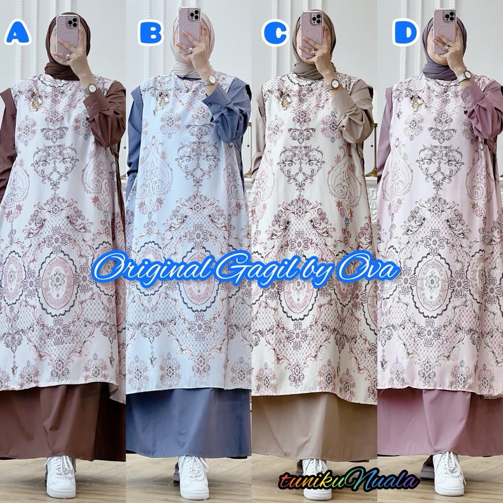 ZAHIRA ONE SET PREMIUM, SANDRYANA DRESS PREMIUM dan LAURELYN ONE SET PREMIUM ORIGINAL GAGIL ORIGINAL
