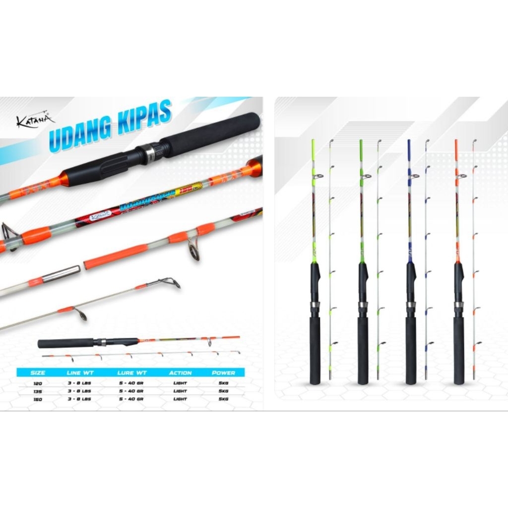 JORAN UDANG KATANA UDANG KIPAS FIBER