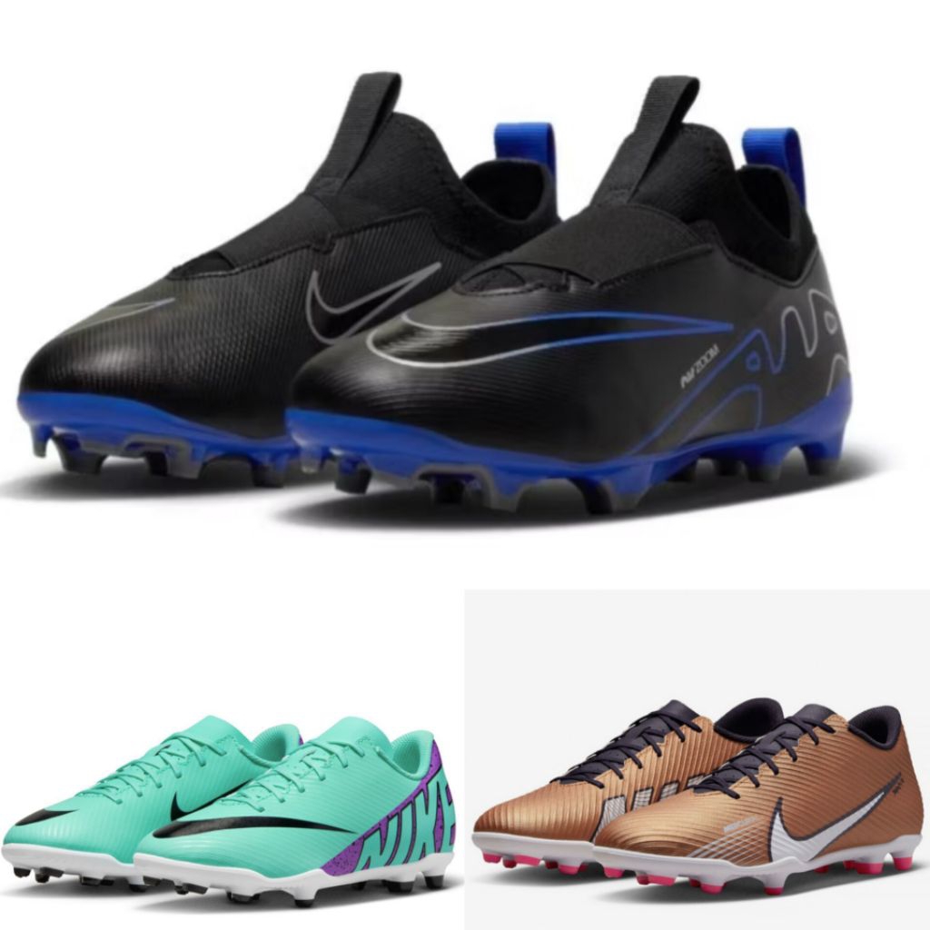 Sepatu bola Original anak  Nke JR Zoom Mercurial vapor 15 Academy FG