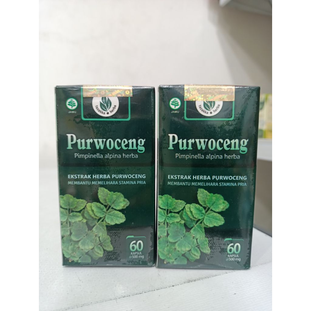 Kapsul Esktrak Purwoceng Tazakka