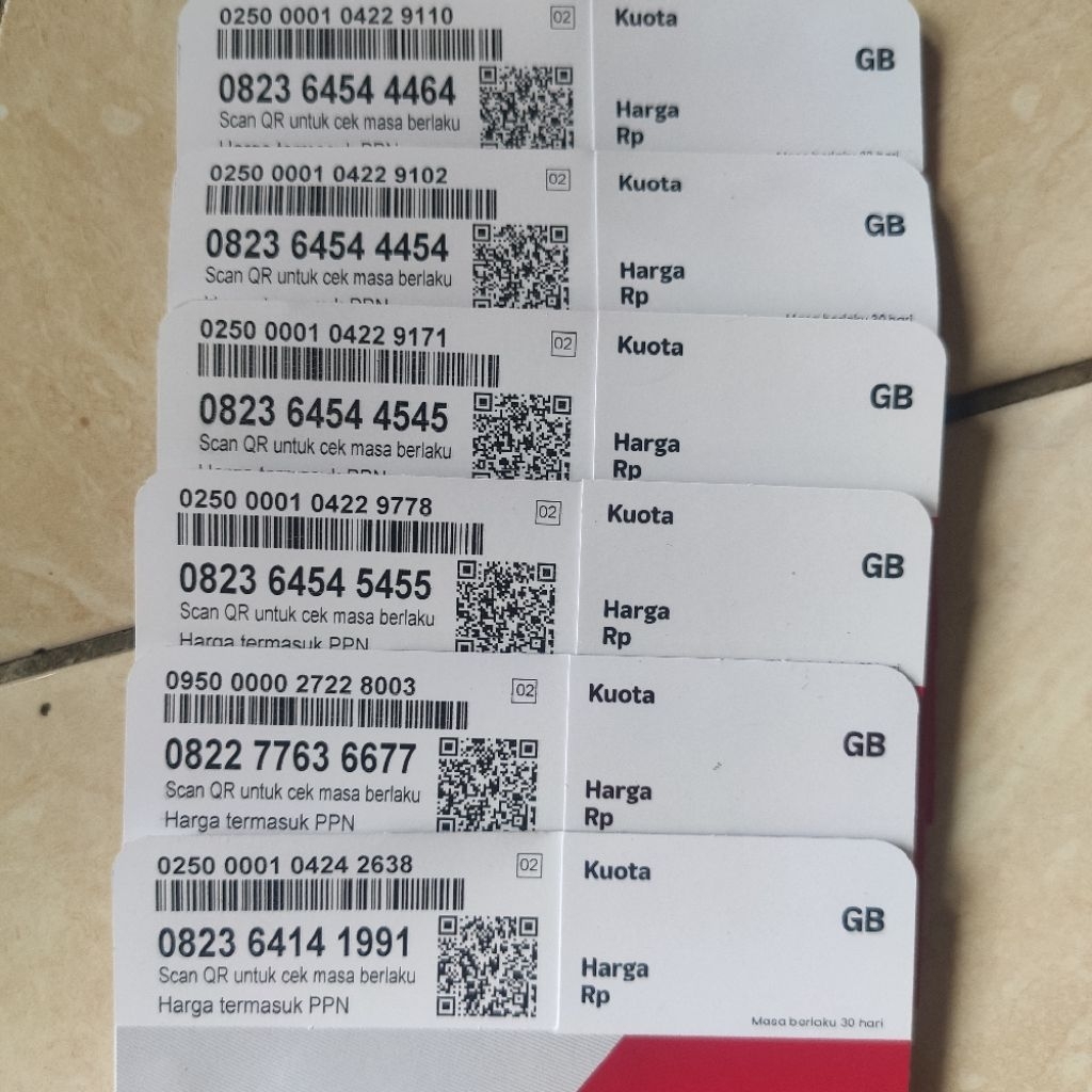 Nomor Cantik Telkomsel Kartu Perdana Nomer Hp Murah No Cantik simPATI 4G LTE