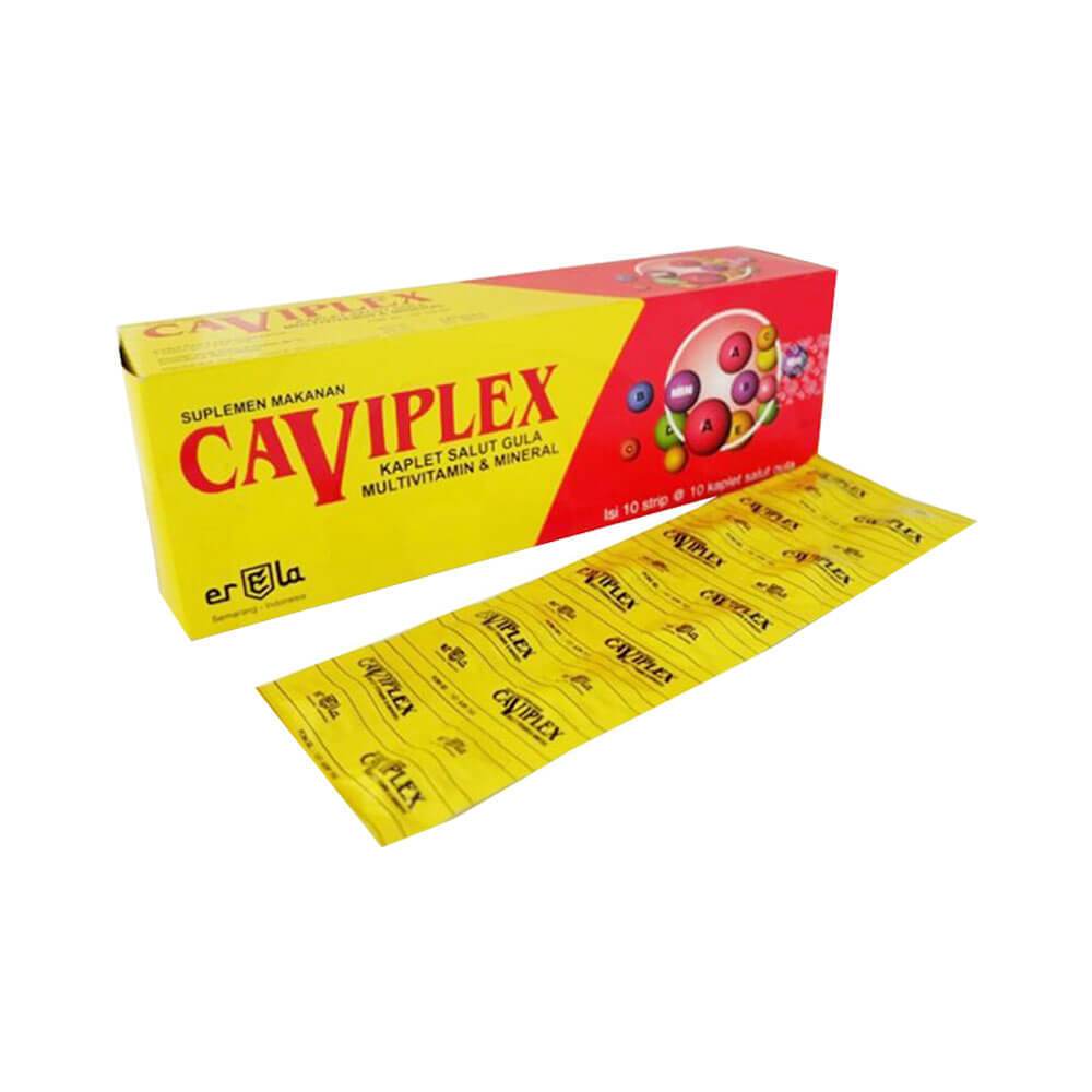 Caviplex 1 Box 100 Kaplet Multivitamin dan Mineral
