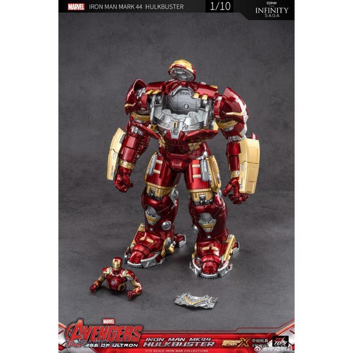 Threezero 3Z0248 1/12 Iron Man Mark 44 Hulkbuster DLX Figure