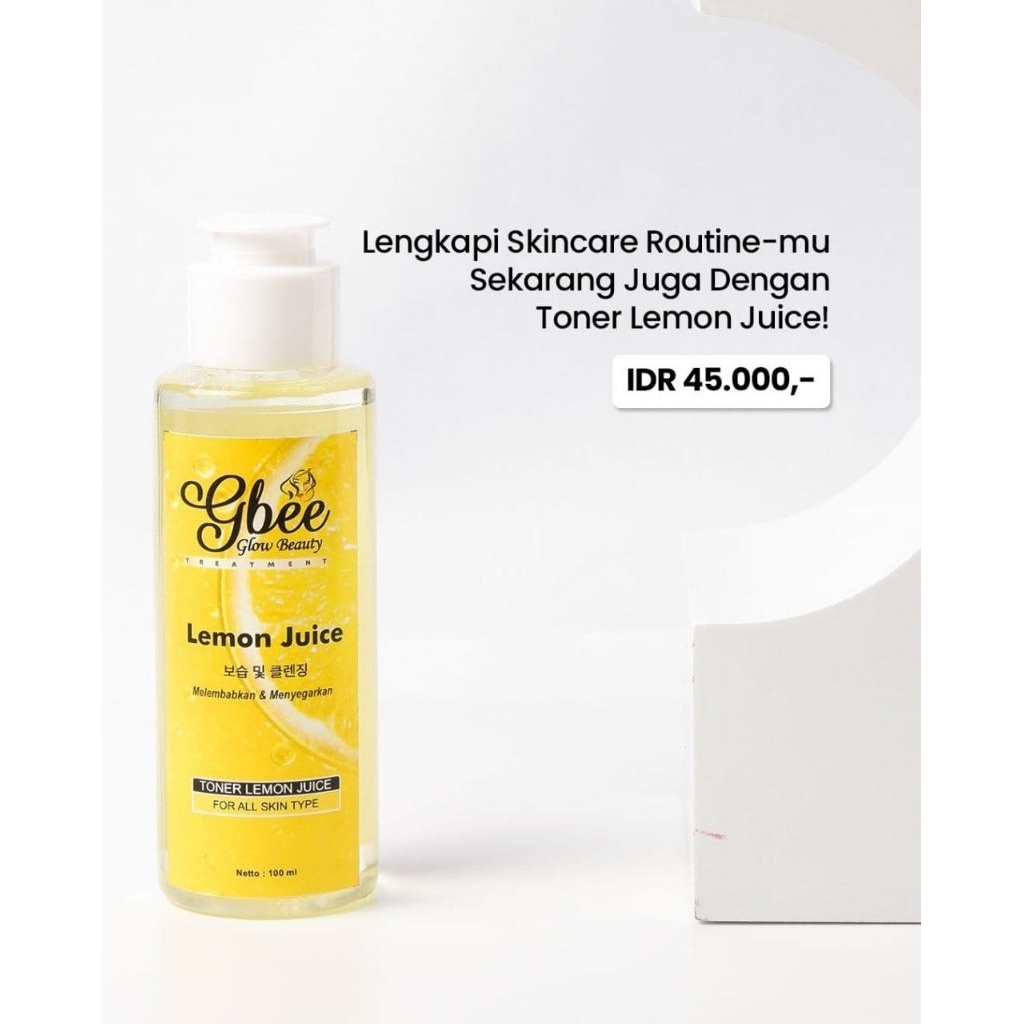 gbee glow beauty toner gbee glow