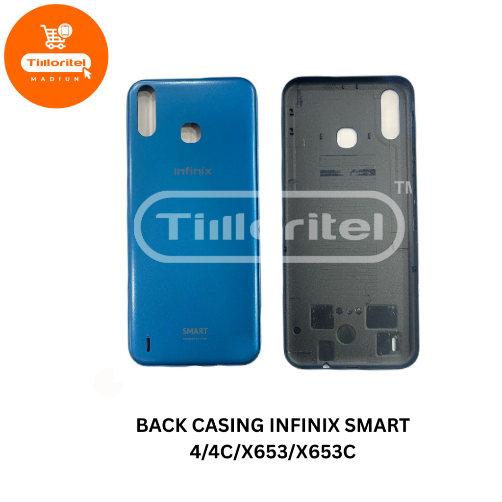 BACK CASING COMPITABLE INFINIX SMART 4/4C/X653/X653C/TUTUP BELAKANG SERASI INFINIX SMART 4/4C/X653/X