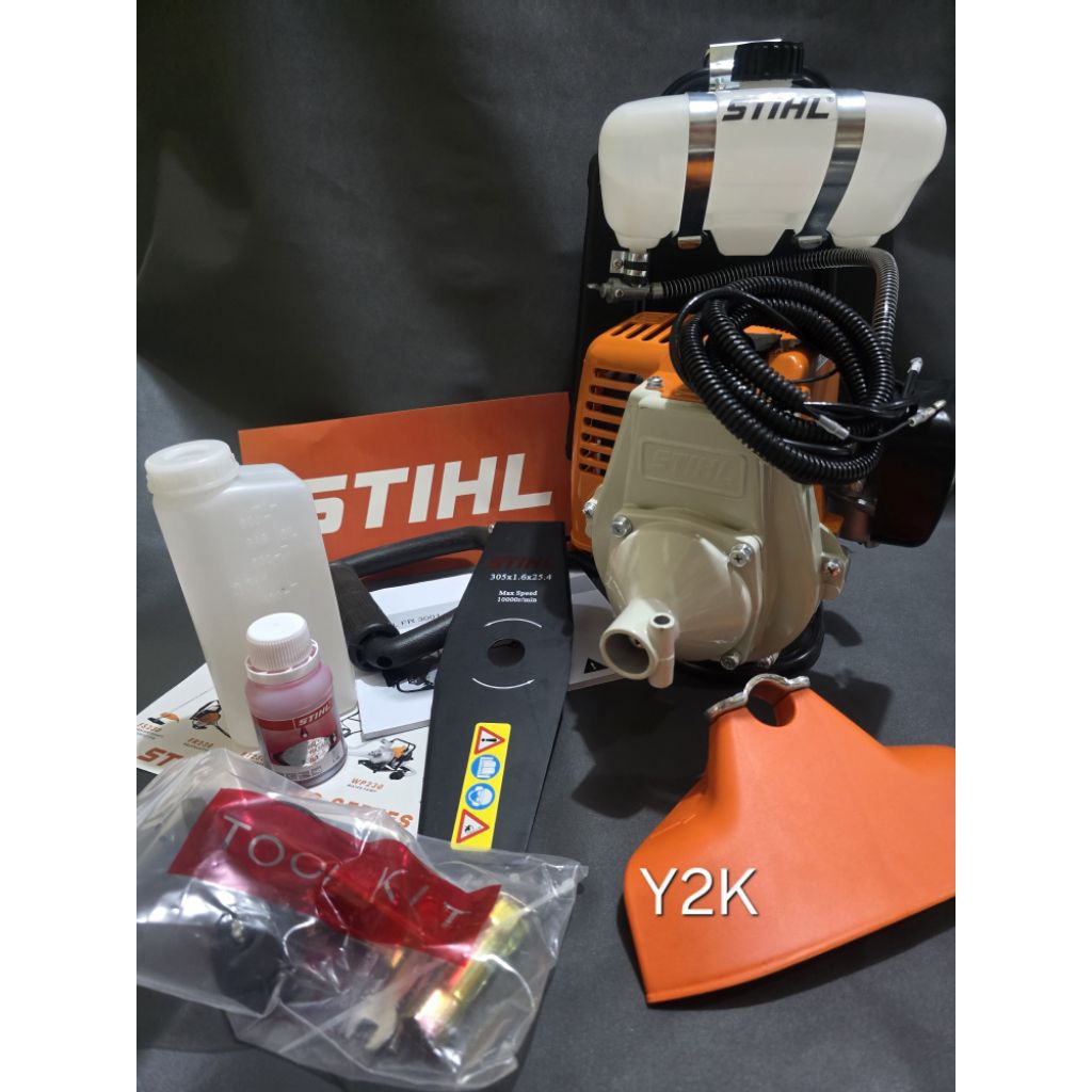 MESIN POTONG RUMPUT STIHL FR3001 MESIN POTONG/GERGAJI POTONG RUMPUT FULL SET SIAP PAKAI