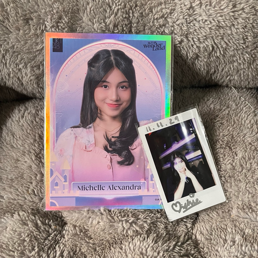 POLAROID & PHOTOPRINT OFFICIAL MICHIE JKT48