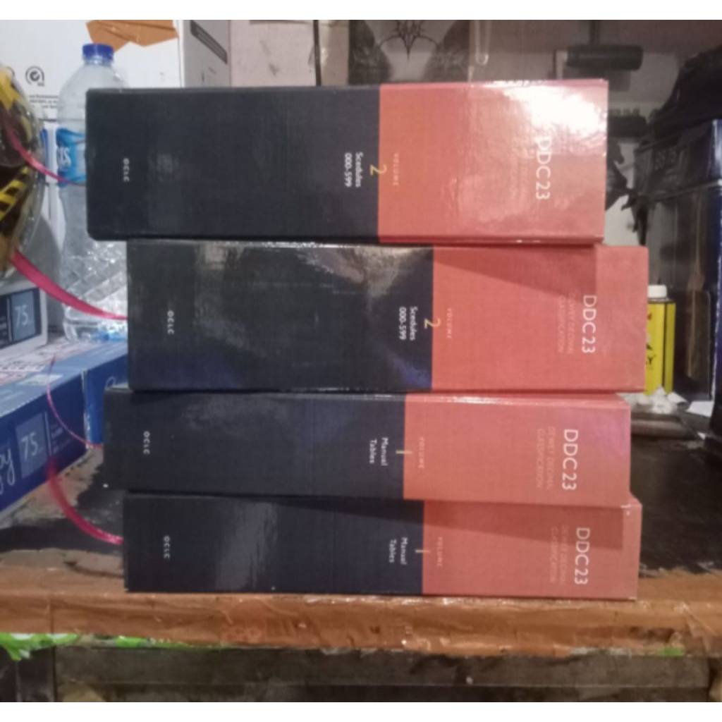 Buku DDC 23(Dewey Decimal Classification and Relative Index) volume 1- 4