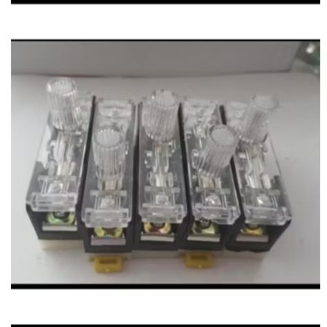Fuse Kubur Din Rail FS101/ Fuse Holder Din Rel / Fuse Kaca 1 Pole 10A / Fuse Base
