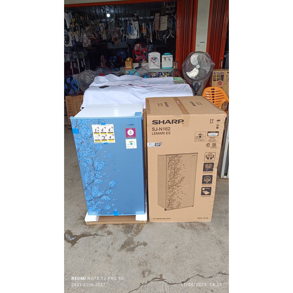 Kulkas Sharp Sjn 162D Kulkas 1 Pintu Sharp