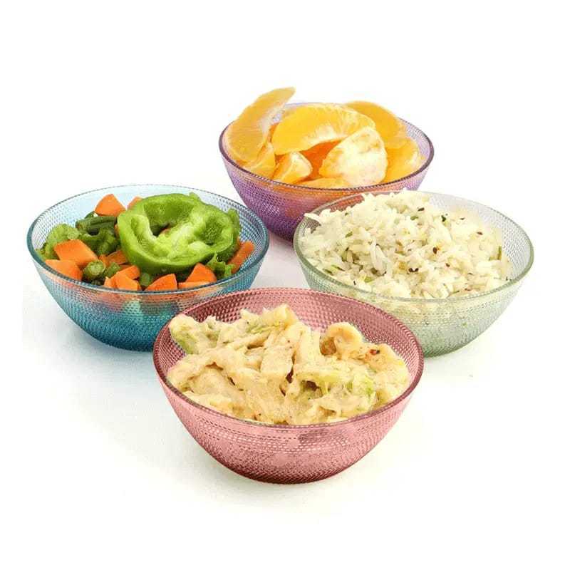 MANGKOK WARNA SET HA1741 JPTR / MANGKOK SET ISI 6 - GLASS SET WARNA WARNI