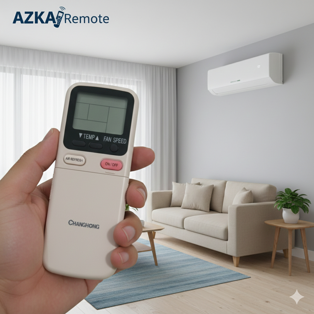 REMOTE REMOT AC CHANGHONG KK9B-C1 ORIGINAL ASLI