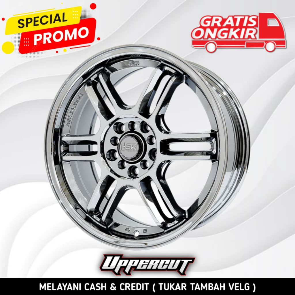 Velg Mobil All New Avanza Ring 17 Black Chrome Pnp Mobil Altis Camry Civic Xpander HRV
