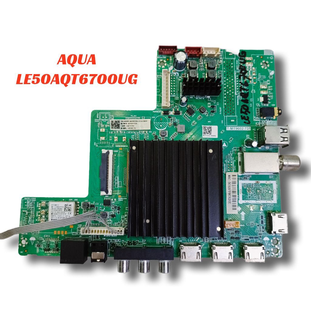 AQUA LE50AQT67000UG - MAINBOARD TV AQUA LE50AQT6700UG - MB TV AQUA LE50AQT6700UG - MOTHERBOARD MB PO