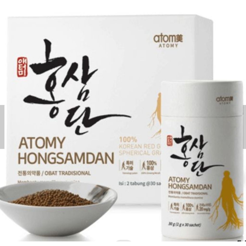 atomy hongsamdan ginseng korea isi 30 sachet
