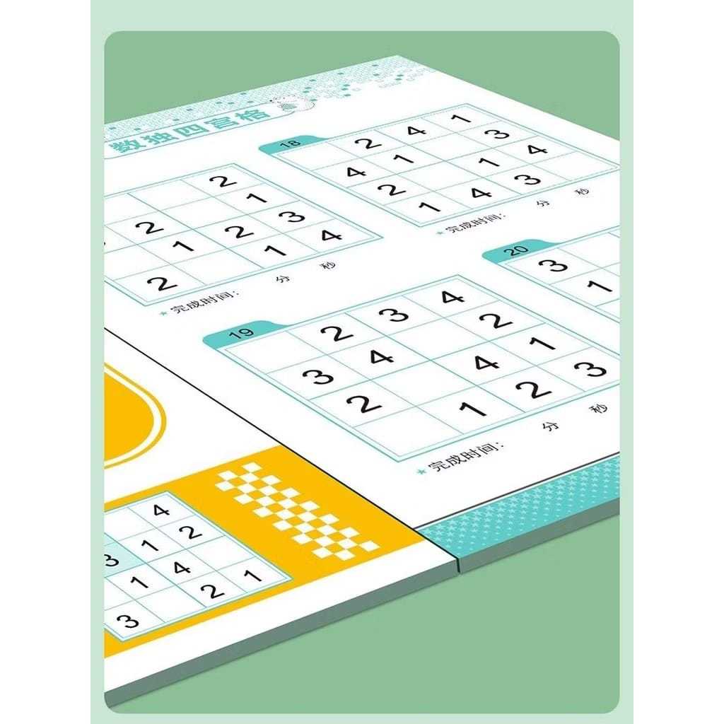 Buku Sudoku Matematika, Buku Sudoku Teka - Teki, Buku Aktivitas Sudoku