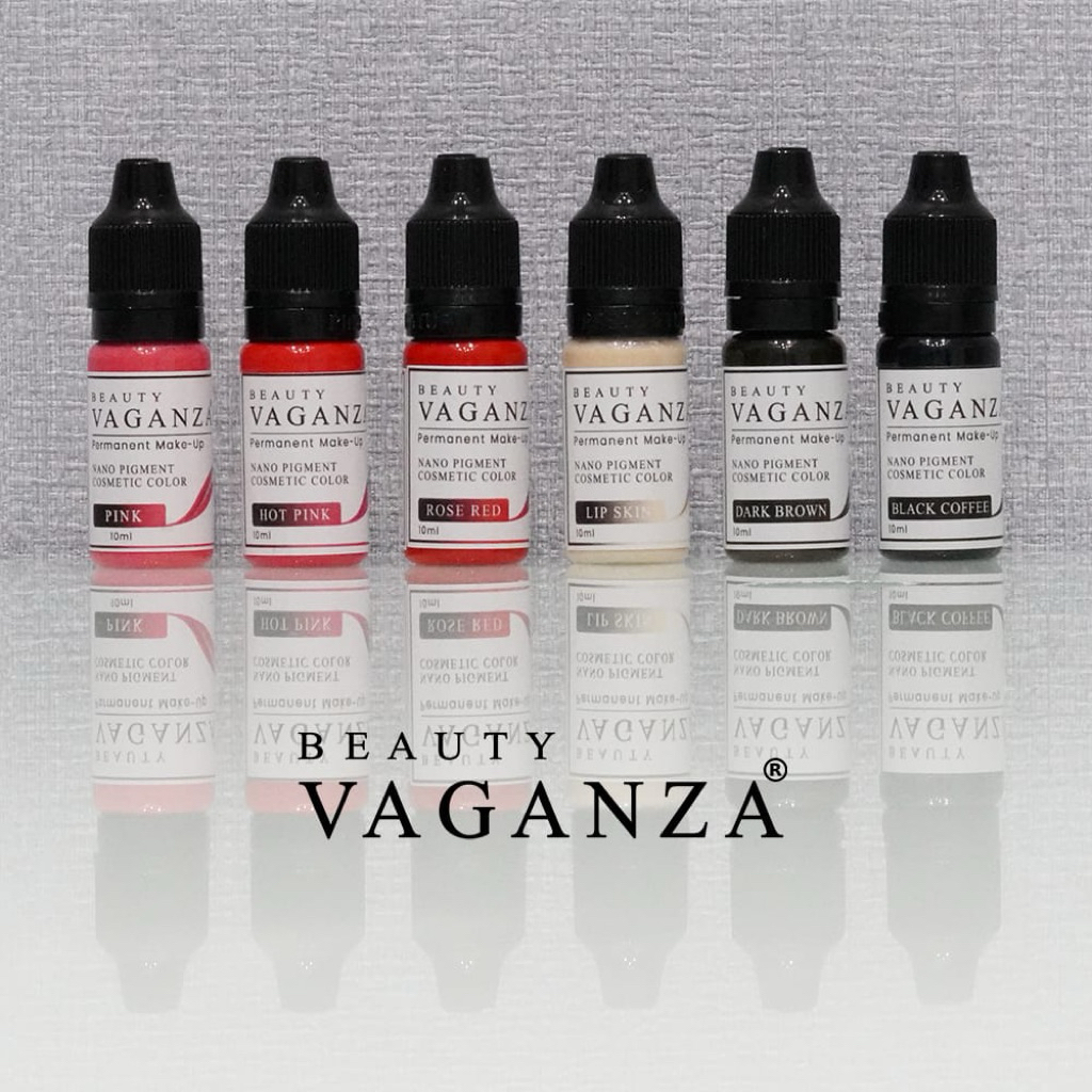 Tinta Sulam Alis Sulam Bibir Beauty Vaganza by Henry Ali Tattoo Sulam Made in Indonesia