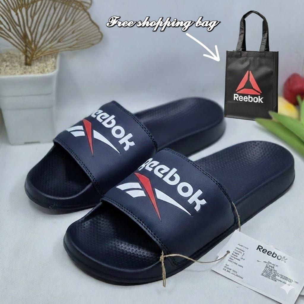 REEBOK CLASSIC SLIDES SANDALS MENS ORIGINAL SANDAL SELOP PRIA WANITA