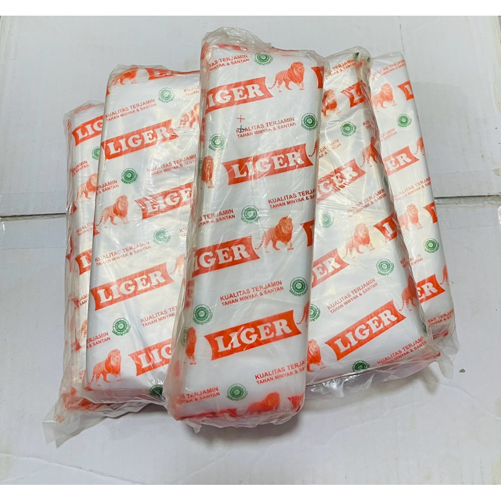 Plastik PE Liger 6x20 7x20 8x20 9x20cm/Plastik Es Kebo/Plastik Sambal