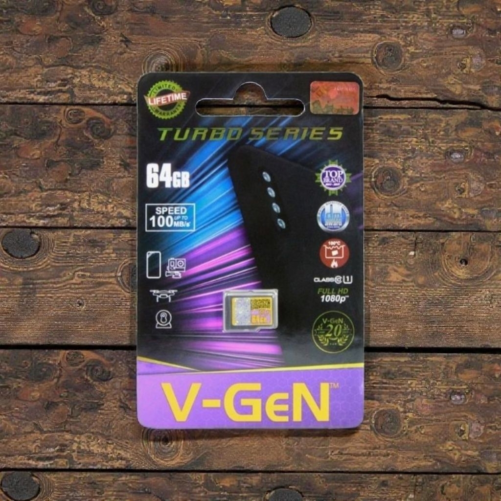 V-GEN Micro SD Turbo Series 64Gb