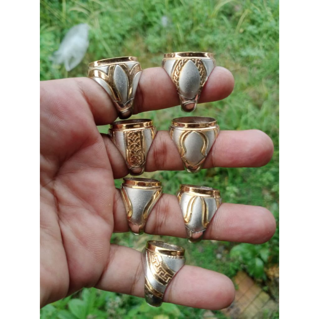 (20PCS) RING / EMBAN TANAM DOFF / SANBLAST