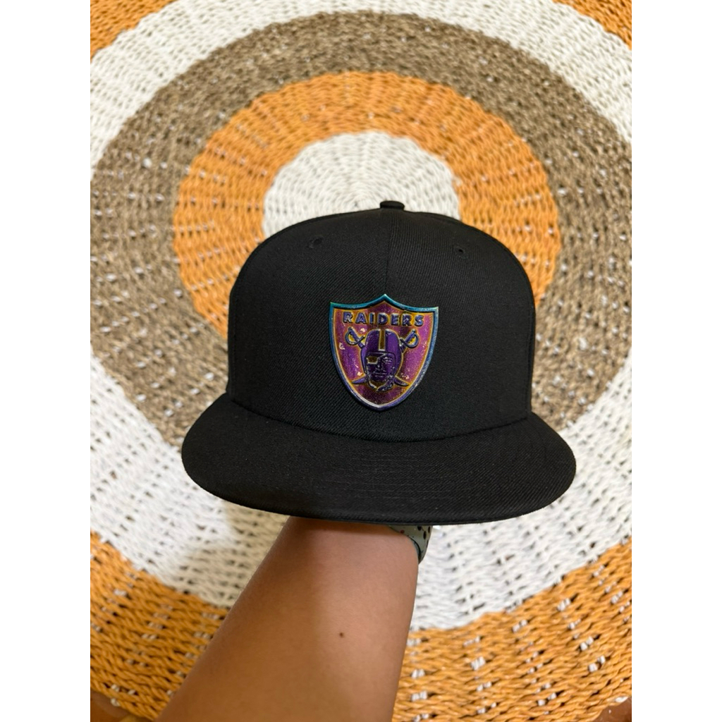 Topi New Era X Raiders Metal Logo