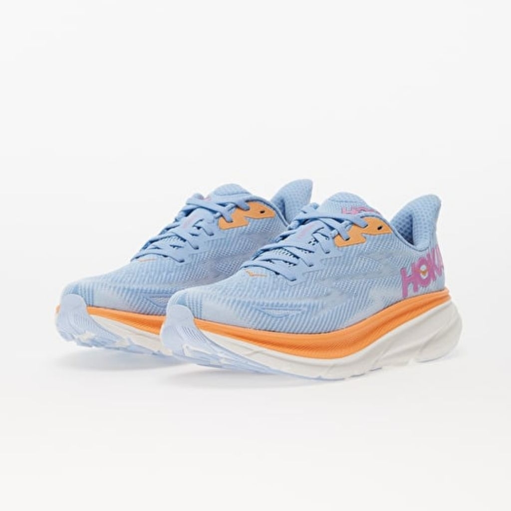 Sepatu Running HOKA ONE ONE Clifton 9 Airy Blue