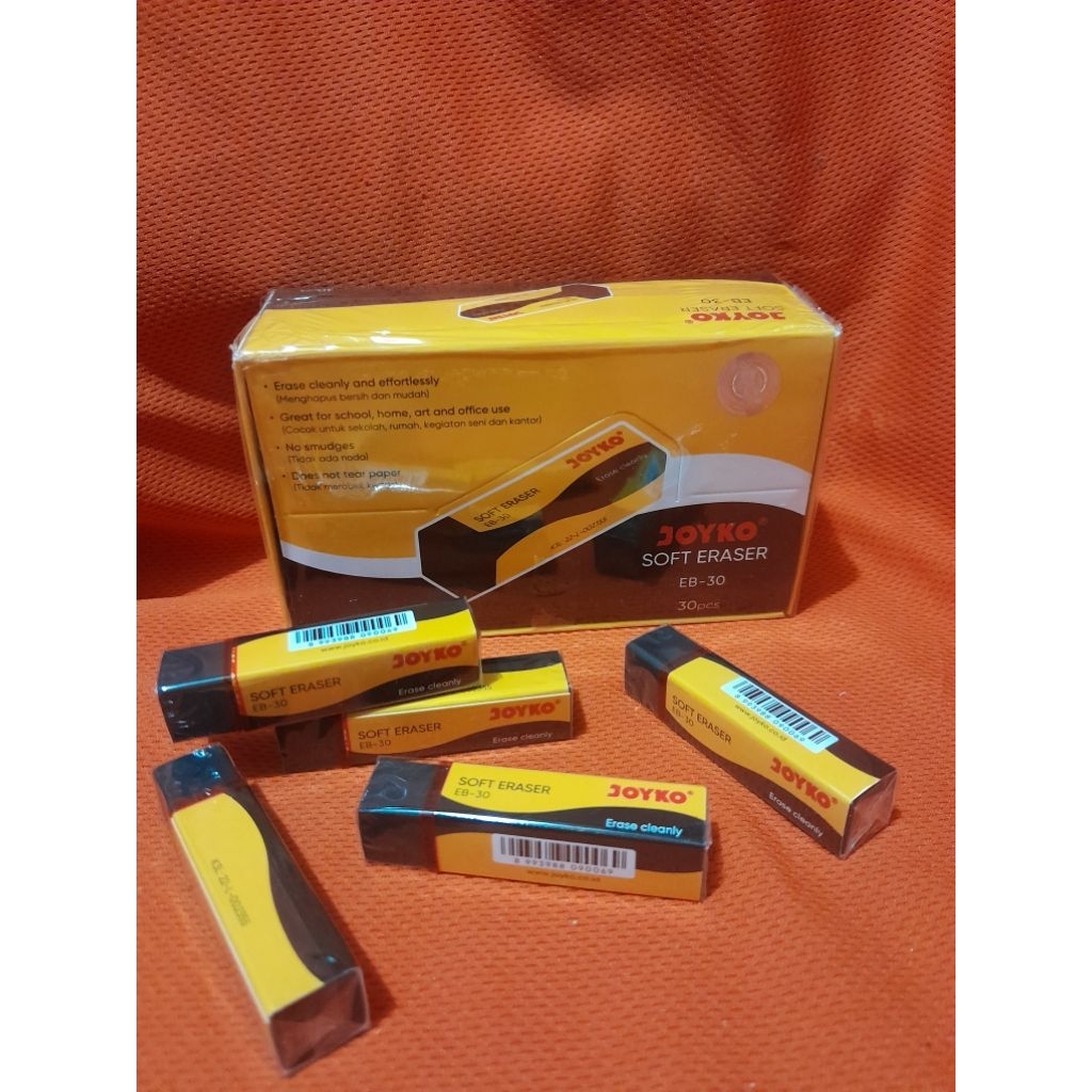 (1 Pack isi 30 pcs)Penghapus pensil JOYKO EB-30