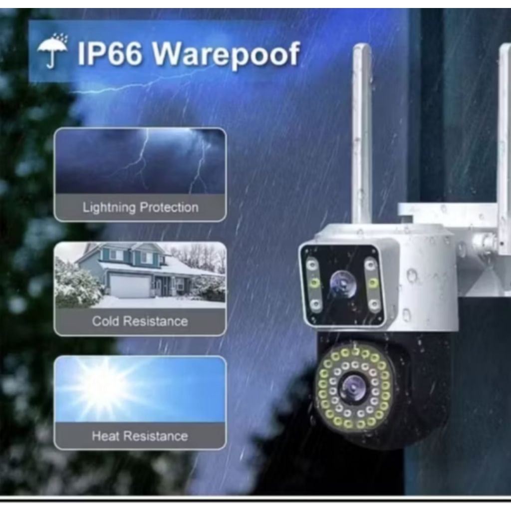 CCTV V380PRO TYPE V2 WIFI 8MP