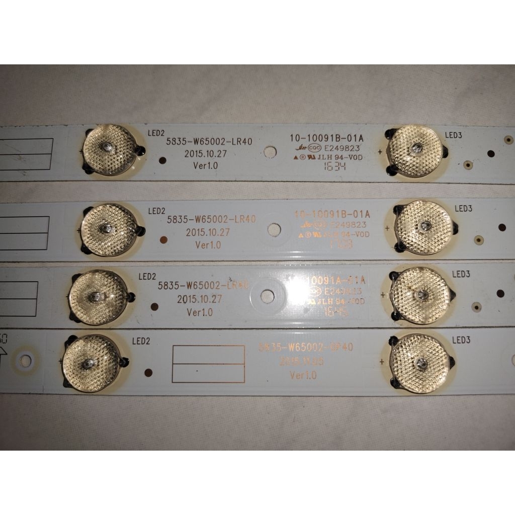 BACKLIGHT TV 3 VOLT 5 KANCING BACKLIGHT UNIVERSAL 3V 5K BACKLIGHT 40" DAN 43" / ORIGINAL