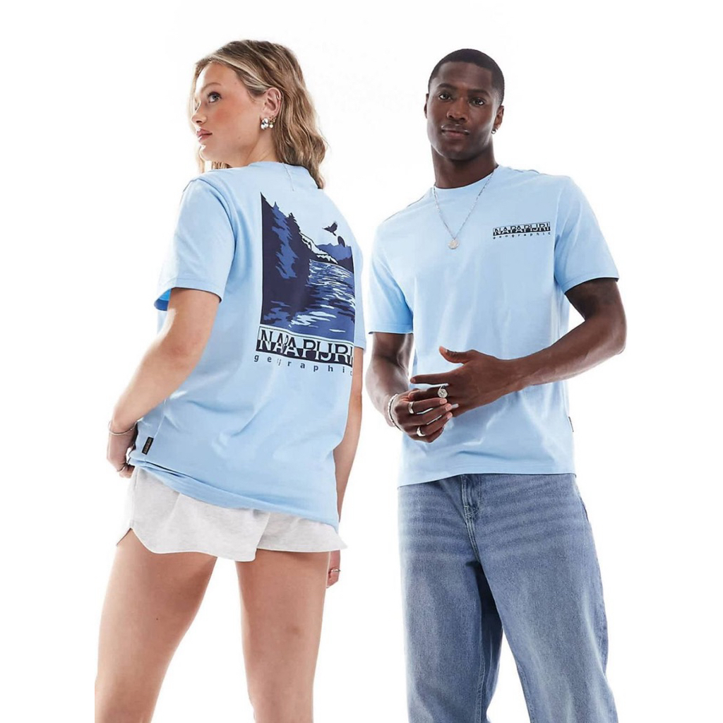 Tshirt Napapijri Blue Clear Originals