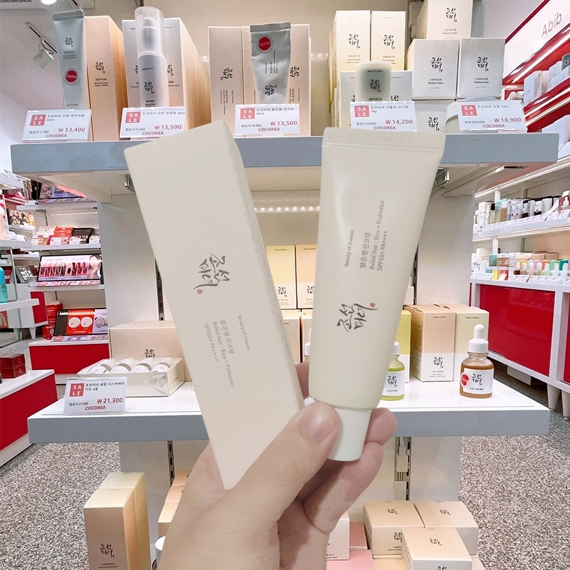 Beauty Of Joseon Sunscreen Relief Sun Rice + Probiotics / Relief Sun Aqua Fresh Rice + B5 50ml / BEA