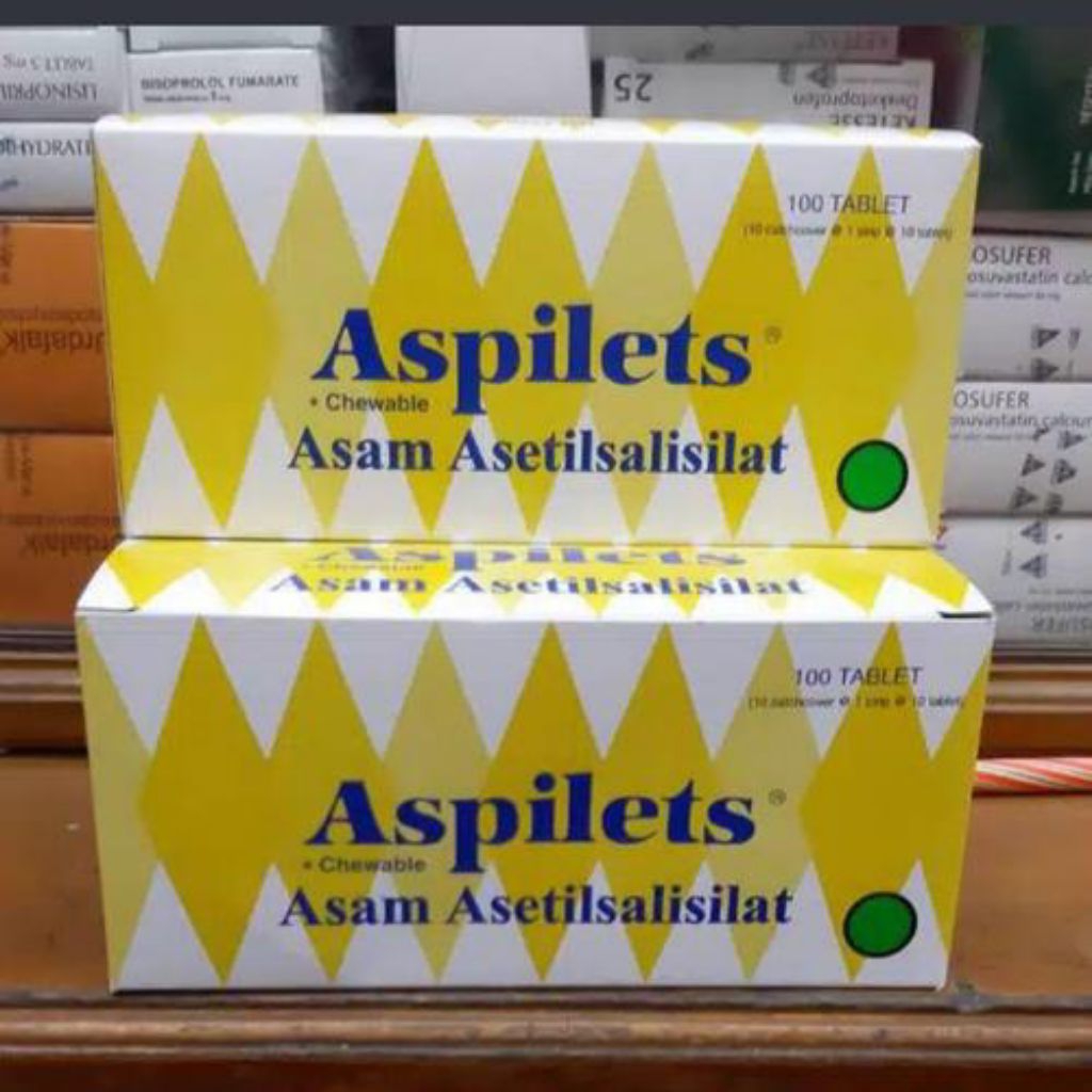 vitamin Aspilets80 mg Box isi 100 caplets