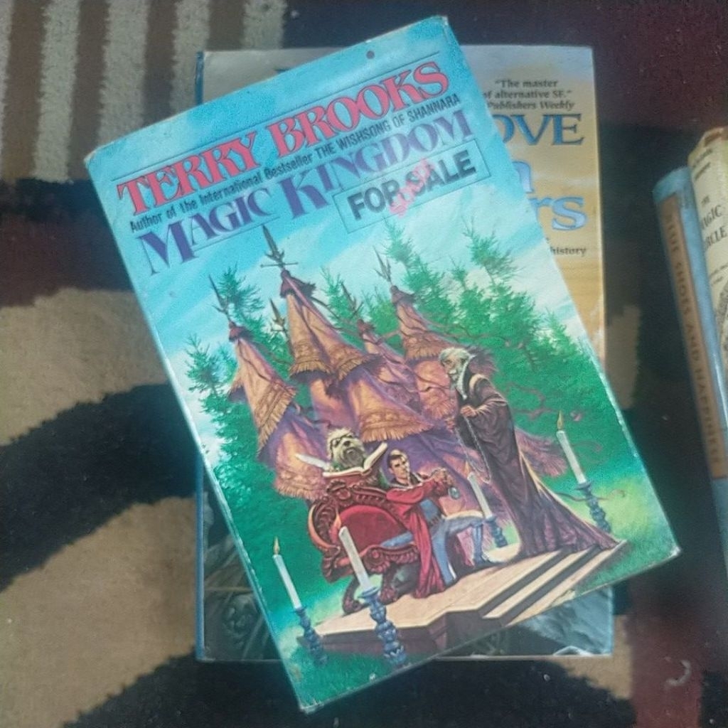 Novel Berbhs Inggris HC TERRY BROOKS - MAGIC KINGDOM FOR SALE SOLD