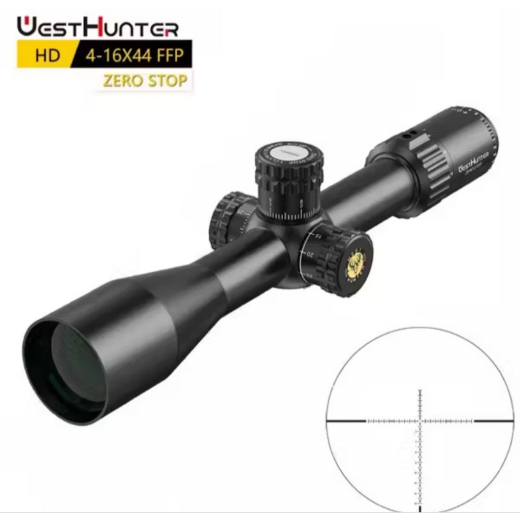 TELESKOP WESTHUNTER HD ZS 4-16X44SFFFP ZERO STOP
