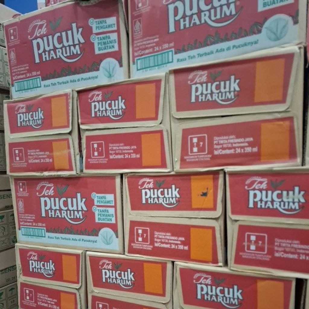 Teh Pucuk 350 Ml 1 Dus isi 24
